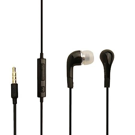 Samsung Original EHS64 Wired in Ear Earphones with Mic, Black