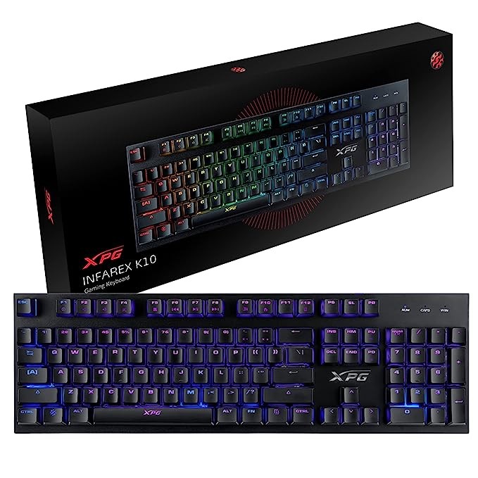 XPG INFAREX K10 Wired Gaming Keyboard