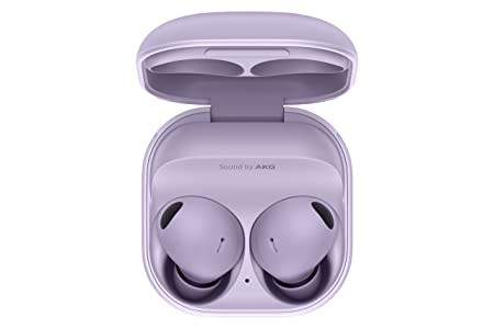Samsung Galaxy Buds2 Pro, Bluetooth Truly Wireless in Ear Earbuds with Noise Cancellation (Bora Purple, with Mic)