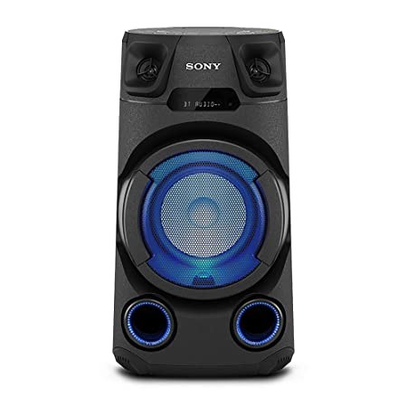 Sony MHC-V13 Wireless Portable Party Speaker with Bluetooth connectivity (Jet bass Booster,Karaoke/Guitar, USB, CD, Music Center app)