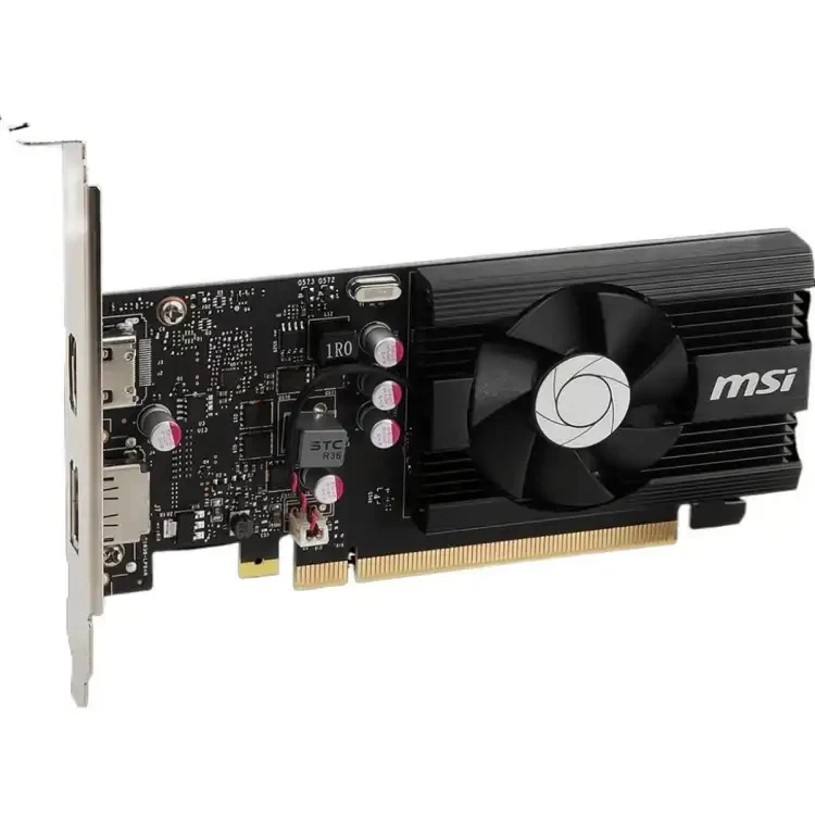 MSI GeForce GT 1030 4GD4 LP OC Graphics Card (4GB GDDR4 | 64-bits | Support 4K@60Hz)