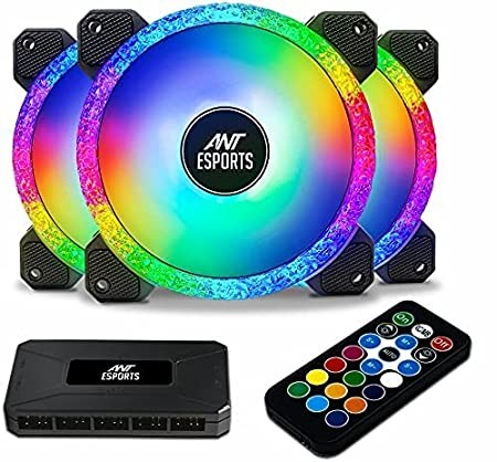 Ant Esports Royaleflow RF120 ARGB KIT with Addressable RGB LED Controller Case Fan I Cooler