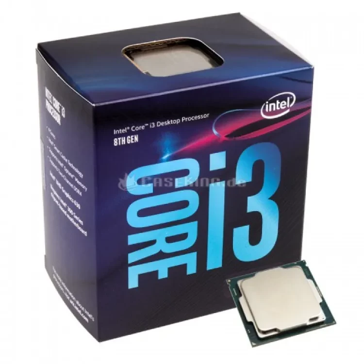 Intel 8th Generation Core i3-8100 Desktop Processor Tray Pack ( 3.6~3.6GHz 4 Cores, $ Threads, 6MB Caches)