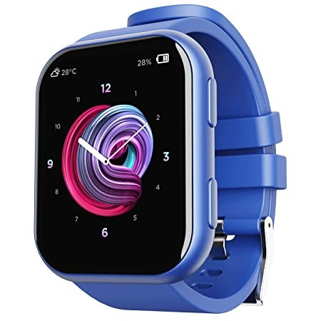 boAt Blaze Smart Watch with 1.75” HD Display, Fast Charge, Apollo 3 Blue Plus Processor, 24x7 Heart Rate & SpO2 Monitor, Multiple Watch Faces, Multiple Sports Modes & 7 Days Battery Life(Deep Blue)