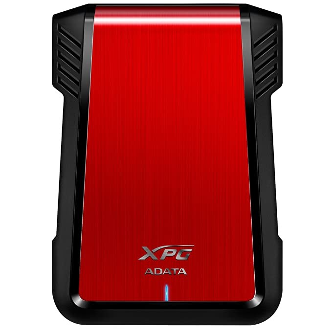 Adata EX500 External Enclosure Cover Case for SSD HDD - Red