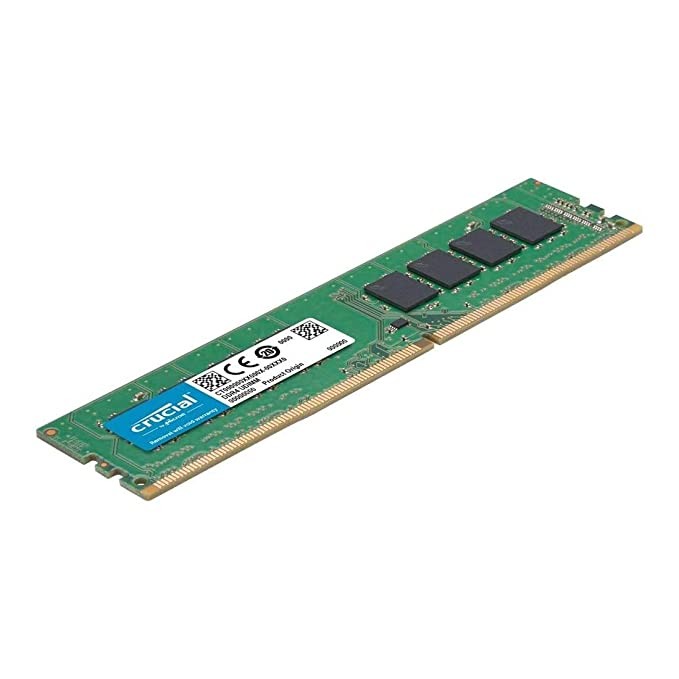 Crucial Basics 16GB DDR4 1.2V 2666Mhz CL19 UDIMM 288-pin RAM Memory Module for Desktop, Green