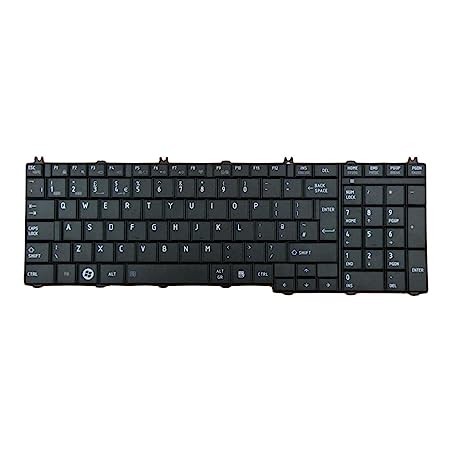 IVELECT for Toshiba Satellite C650 C655 C655D UK English Layout Keyboard Black