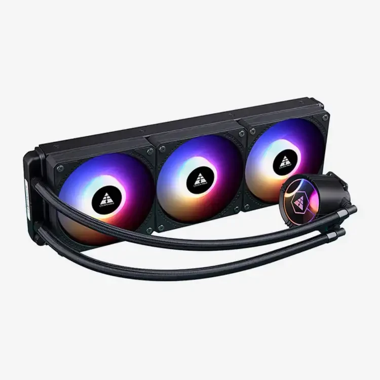 Golden Field SF-360G Liquid Cooler (Triple 12CM 7 Color RGB FAN | 394mm Radiator | For Intel & AMD AM4 System)