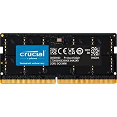 Crucial RAM 8GB DDR5 4800MHz CL40 Laptop Memory CT8G48C40S5