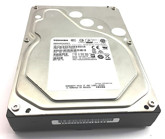 TOSHIBA MG04SCA40EE 3.5 4TB 7200RPM SAS