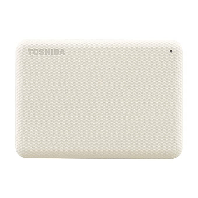 TOSHIBA Canvio Advance 2TB Portable External HDD, USB3.0 for PC Laptop Windows and Mac. 3 Years Warranty. External Hard Drive - White