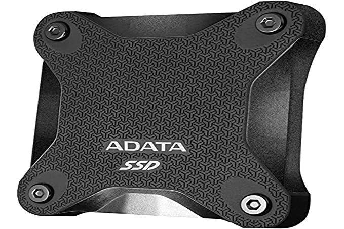 ADATA SD600Q 960 GB External Solid State Drive/SSD, Upto 440 MB/s of Read and 430 MB/s of Write, 3D NAND with SLC Cache - ASD600Q-960GU31-CBK