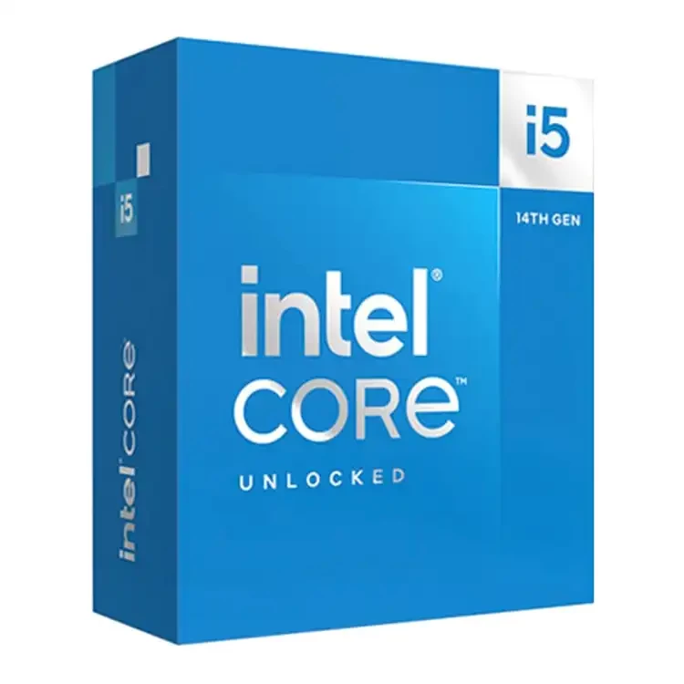 Intel 14th Gen Core i5-14600K Desktop Processor [P-Cores- 6, E- Cores- 8), 20 Threads, 24MB Cache, Support DDR4 / DDR5 | with Integrated Graphics]