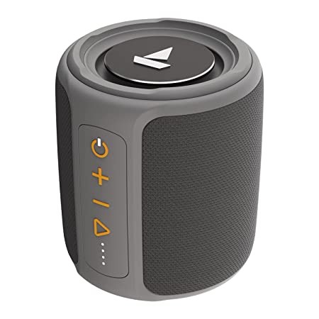 boAt Stone 352 Bluetooth Speaker with 10W RMS Stereo Sound, IPX7 Water Resistance, TWS Feature, Up to 12H Total Playtime, Multi-Compatibility Modes and Type-C Charging(Groovy Grey)