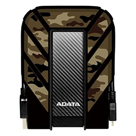 ADATA HD710M Pro 2TB 3.5 inch/8.89 cm SATA III External Hard Drive/HDD with IP68 Rating for Windows, Mac, Linux, PS5 and Xbox Series X with Waterproof and Shockproof Technology (AHD710MP-2TU31-CCF)