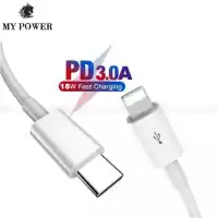 MY POWER PD Flash Charging Datacable(Type C To Lightning Cable)
