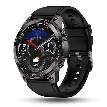 Pebble Cosmos Endure 1.46" AMOLED Always-On Display Bluetooth Calling IP68 Waterproof Smartwatch 466 * 466 (Jet Black)