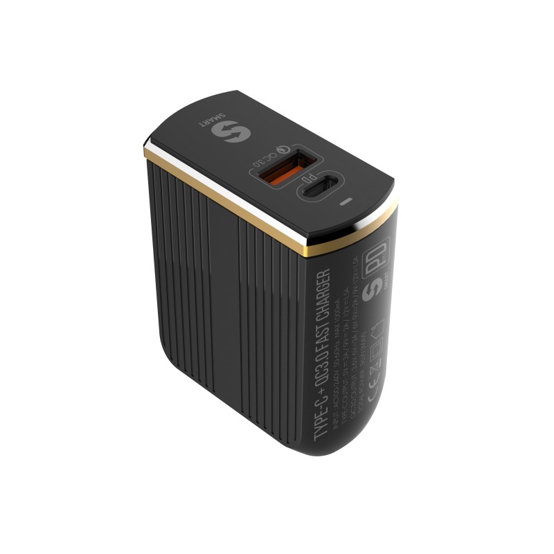 LDNIO A2502C PD + QC3.0 Fast Travel Charger Adapter