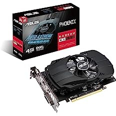 ASUS Phoenix AMD Radeon Rx 550 Graphics Card (Pcie 3.0,4Gb Gddr5 Memory,Hdmi,Displayport,Dvi-D,Ip5X,Dual Ball Fan Bearings,Auto-Extreme),pci_e_x16