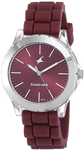 Fastrack Trendies Analog Red Dial Women's Watch-NL68009PP06/NP68009PP06