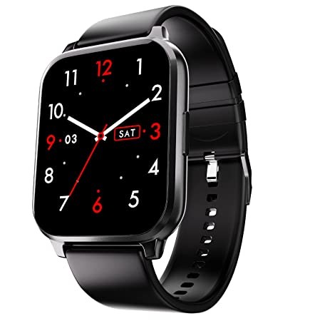 Fire-Boltt Ninja 3 1.83" Display Smartwatch Full Touch with 100+ Sports Modes with IP68, Sp02 Tracking, Over 100 Cloud Based Watch Faces (Black)