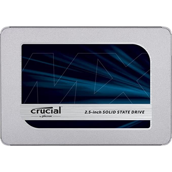 Crucial MX500 4TB 3D NAND SATA 2.5 Inch Internal SSD, up to 560MB/s - CT4000MX500SSD1