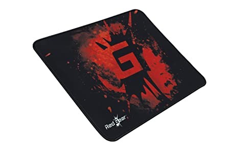 Redgear MP44 Speed-Type Reliable Gaming Mousepad (Black and Red), Incredibly smooth and fast