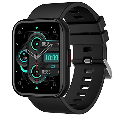 Fire-Boltt Astro 1.78" AMOLED Display Smartwatch, Always On Display, Bluetooth Calling with AI Voice, 110+ Sports Modes, Rotating Button Technology, High Resolution of 368 * 448 Pixels (Black)
