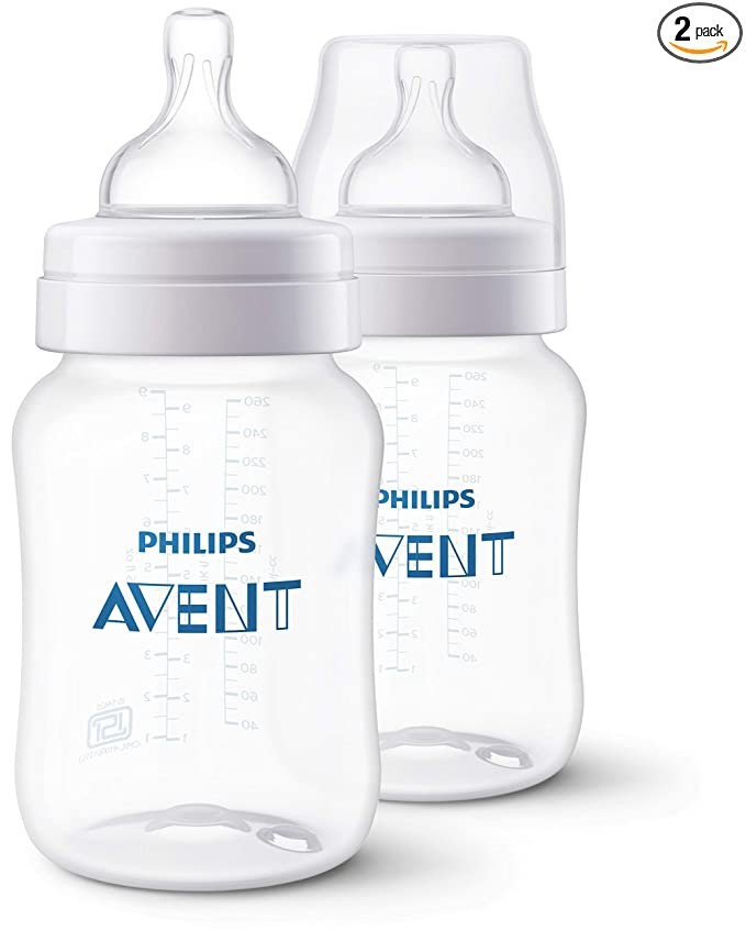 Philips Avent 260ml Classic Plus Feeding Bottle (Twin Pack)