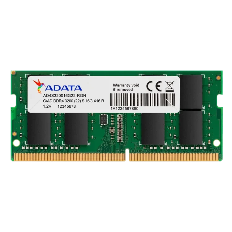 ADATA Laptop RAM 16GB DDR4 3200MHz (Support Intel & AMD)