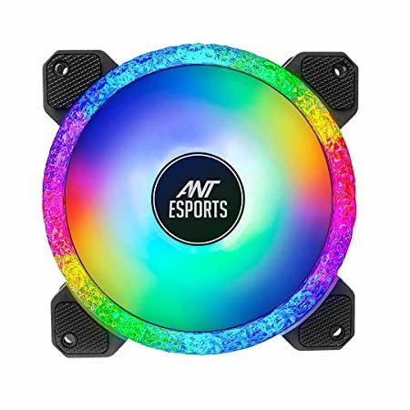 Ant Esports Royaleflow 120 AUTO RGB V2 Dual Sided RGB Ring Illumination Case Fan I Cooler