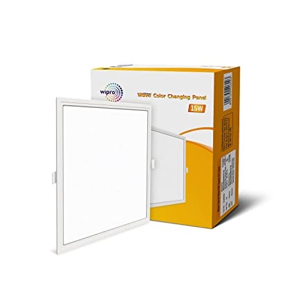 15W Square Colour Changing Panel (Cool White, Warm White, Neutral White- Pack of 1, Square)