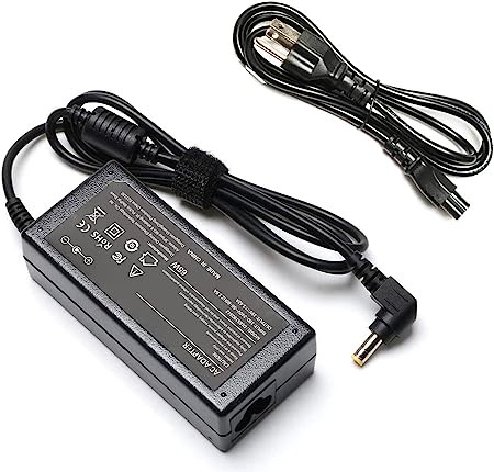 ROLADA Laptop Charger AC Adapter for Toshiba Satellite C55 C655 C850 C50 L755 C855 L655 L745 P50 C855D C55D S55;Toshiba Portege Z30 Z930 Z830;Satellite Radius 11 14 15 Power Supply Cord -19V/3.34A 65W