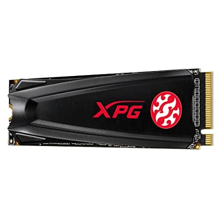 XPG GAMMIX S5 M.2 NVME 256GB PCIe Gen3x4 2280 Internal Solid State Drive/SSD, Speed Upto 2100 MB/s Read and 1500 MB/s Write - ‎AGAMMIXS5-256GT-C Compatible with PC and Laptop