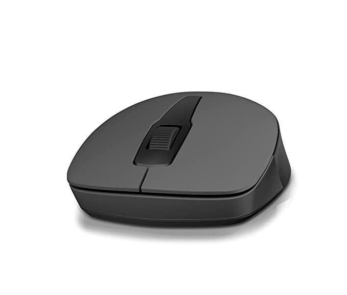 HP 150 Wireless USB Mouse with Ergonomic and ambidextrous Design, 1600 DPI Optical Tracking, 2.4 GHz Wireless connectivity, Dual-Function Scroll Wheel and 12 Month Long Battery Life. 3-Years Warranty.