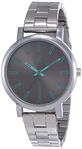 Fastrack Fundamentals Analog Grey Dial Women's Watch-NL68010SM04/NP68010SM04