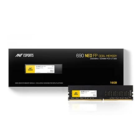 Ant Esports 690 NEO FP 8 GB (1 * 8GB) DDR4 2666 MHz CL 19-19-19-43 SO-DIMM Laptop Memory - AE8GD4S26M16C