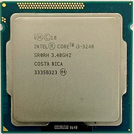 i3 3rd Generation Processor for h61 Board (i3 3240 3.4Ghz) for LGA 1155 Socket Performance Processor, Secondary Cache	3.4 GB