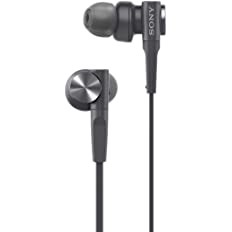 Sony MDR-XB55 Extra-Bass in-Ear Wired Headphones Without Mic (Black)