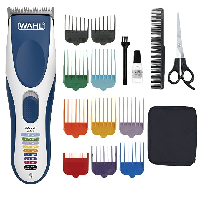 Wahl Colour Pro Cordless Clipper,High Carbon Steel blade