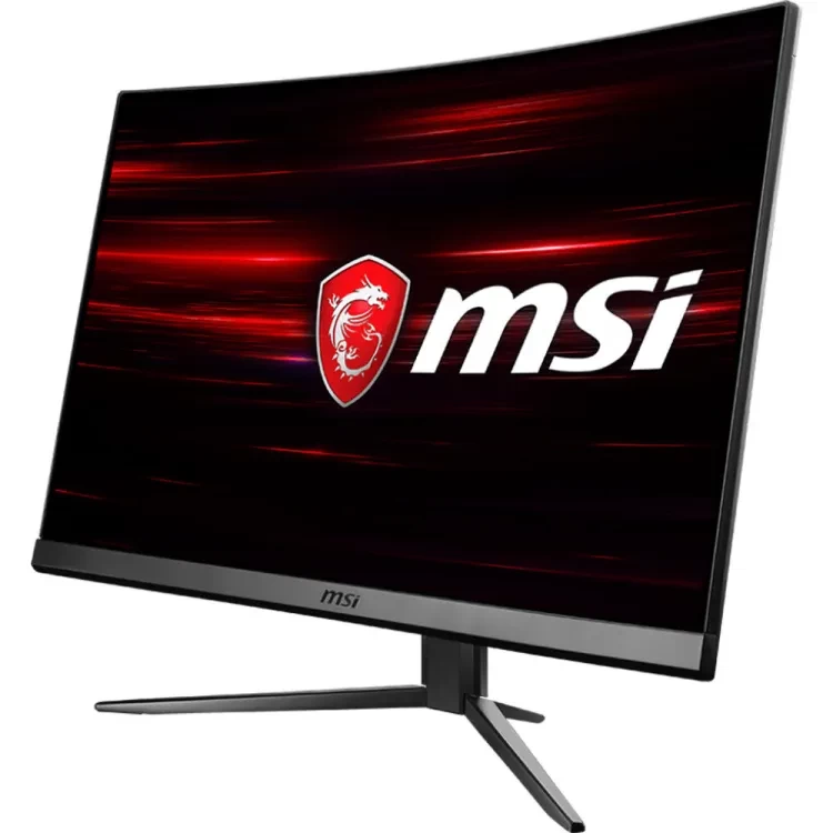 Msi Curved Gaming Monitor Optix Mag241C (23.8" Full Hd Borderless | 1800R Curved | 144Hz | 1Ms | 90% Dci-P3 & 115% Srgb Color Gamut | Kvm Switch, Usb-A/B | Eyecare)