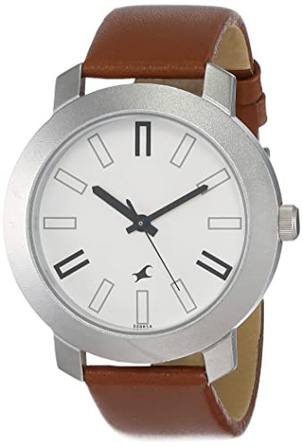 Fastrack Casual Analog White Dial Men's Watch-NL3120SL01/NP3120SL01