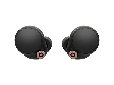 Sony WF-1000XM4 Industry Leading Active Noise Cancellation Multipoint Connection BT 5.2 TWS Truly Wireless in Ear Earbuds with Mic 36Hr Batt. Life WFH Built-in Mic for Clear Calls, Hi-Res Audio-Black