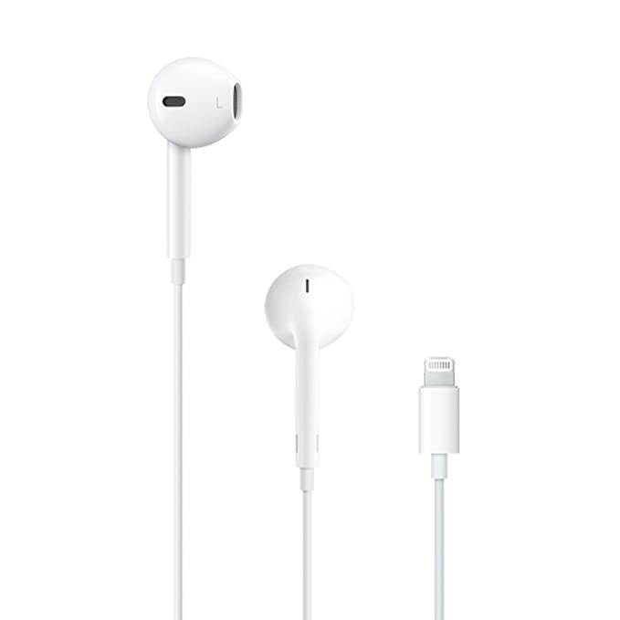 Apple EarPods with Lightning Connector in White color