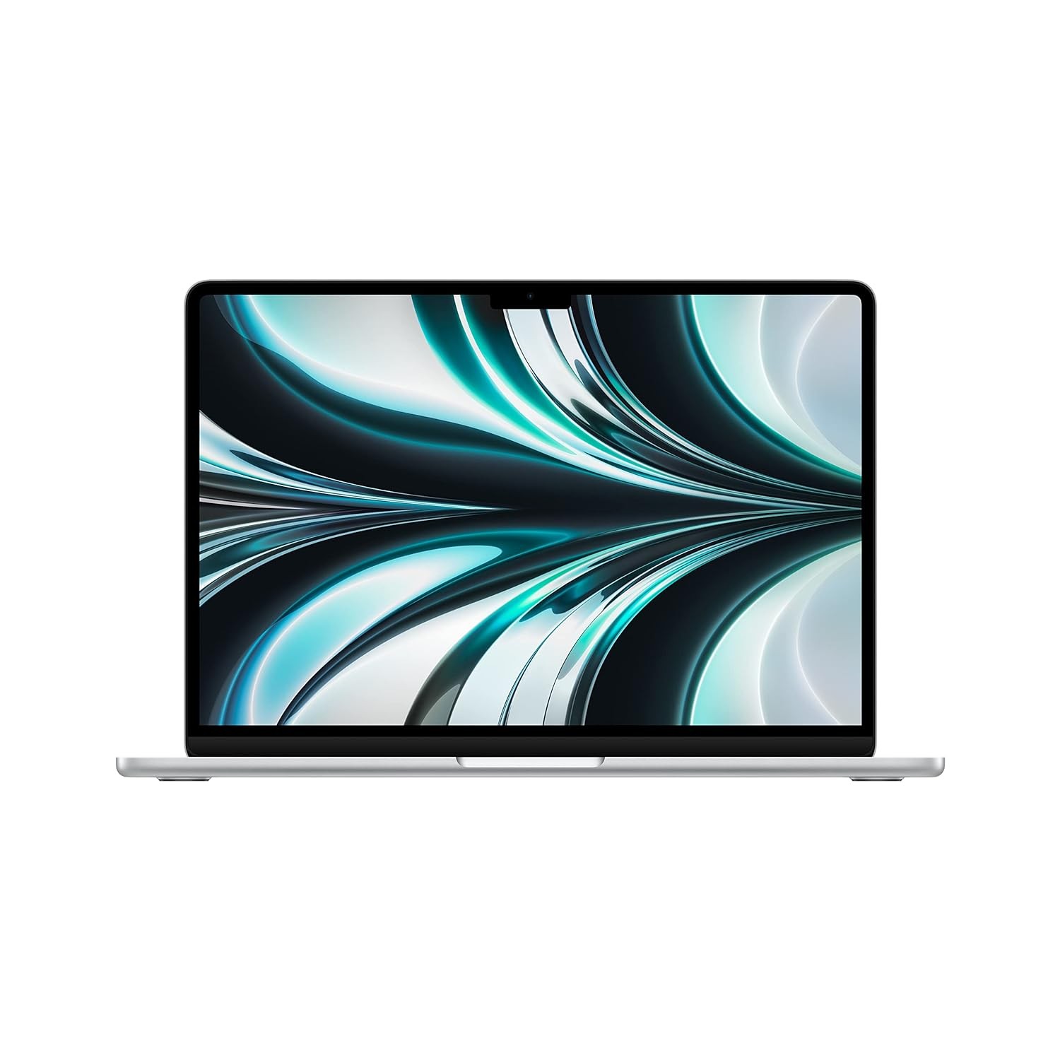 Apple 2022 MacBook Air Laptop with M2 chip: 34.46 cm (13.6-inch) Liquid Retina Display, 8GB RAM, 256GB SSD Storage, Backlit Keyboard, 1080p FaceTime HD Camera. Works with iPhone/iPad; Silver