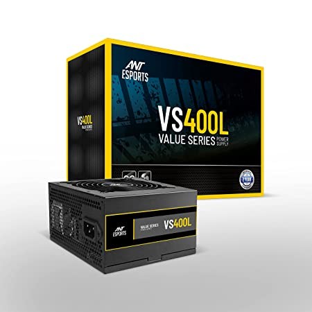 Ant Esports VS400L Non-Modular Continuous Power Gaming Power Supply/PSU for PC