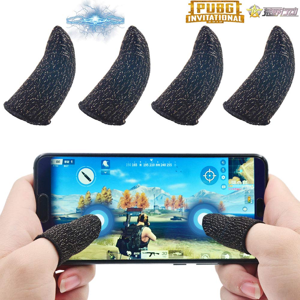 PUBG / Freefire Mobile Game Controller Sweat Proof Finger Sleeve Cots