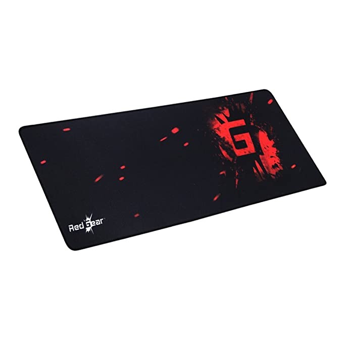 Redgear MP80 Speed-Type Gaming Mousepad (Black/Red), Incredibly smooth and fast