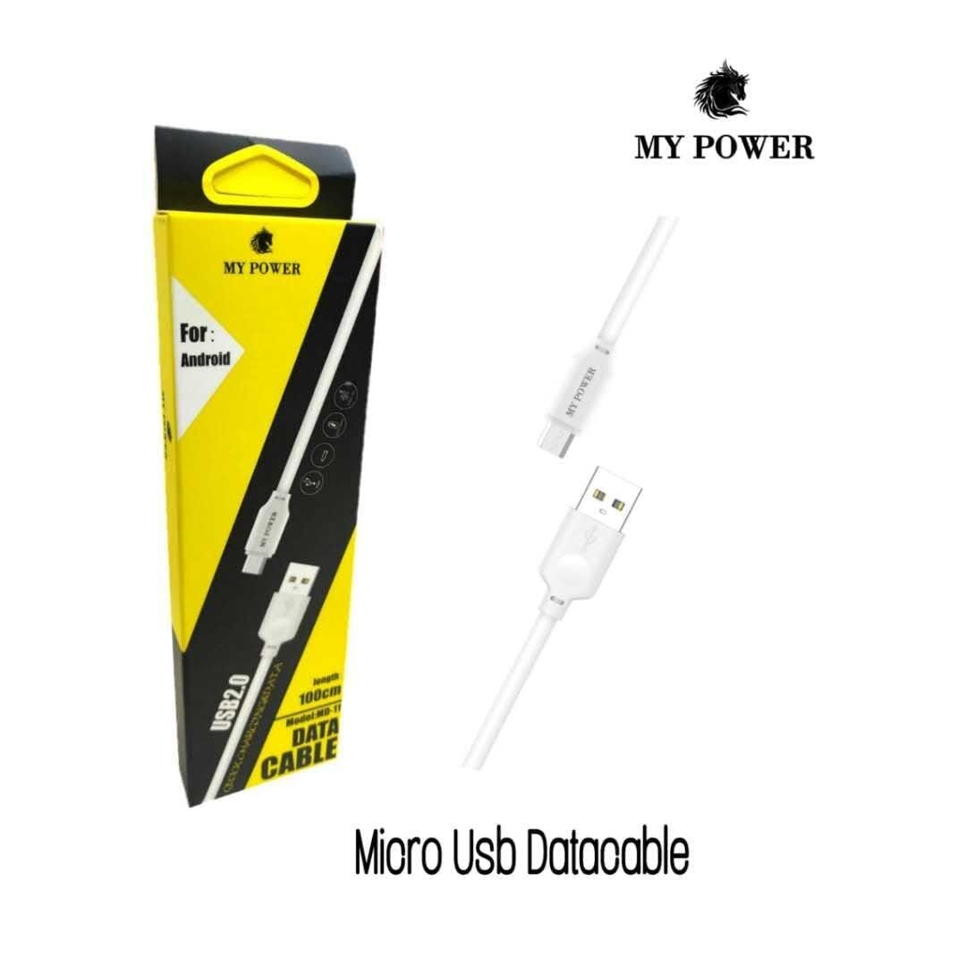 MY POWER Micro USB, V8, PVC Datacable For Android phone, MD11