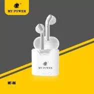Mypower wireless Earbuds Best quality Highbase Bluetooth Handsfree earbuds Mt 06 for all device